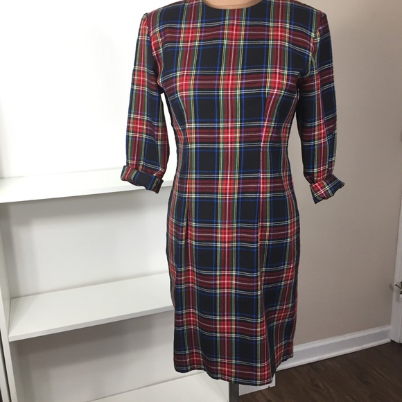Bedford Fair Dresses & Skirts - Vintage Bedford Fair Plaid Christmas Dress